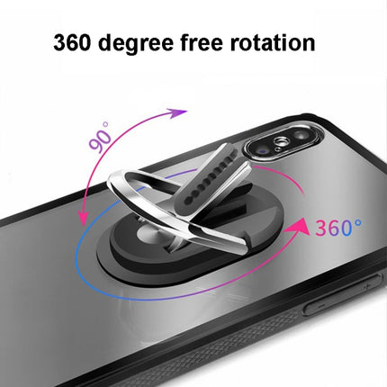 3 PCS Creative Car Phone Holder Car Multi-Function Air Outlet Navigation Ring Bracket(Silver)-garmade.com