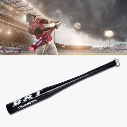 Aluminium Alloy Baseball Bat Of The Bit Softball Bats, Size:25 inch(63-64cm)(Black)-garmade.com