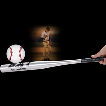 Aluminium Alloy Baseball Bat Of The Bit Softball Bats, Size:25 inch(63-64cm)(Black)-garmade.com