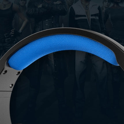 J10 Wired Gaming Headset Gaming Luminous Headset(Dark Blue)-garmade.com