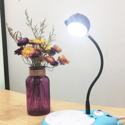 L3 USB Bluetooth Speaker Eye Protection Desk Light Bedroom Bedside Lamp(Purple)-garmade.com