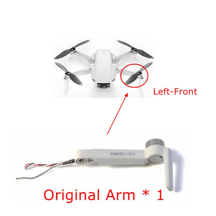 Aircraft Motor Arm Repair Parts For DJI Mavic Mini(Left Front Arm)-garmade.com