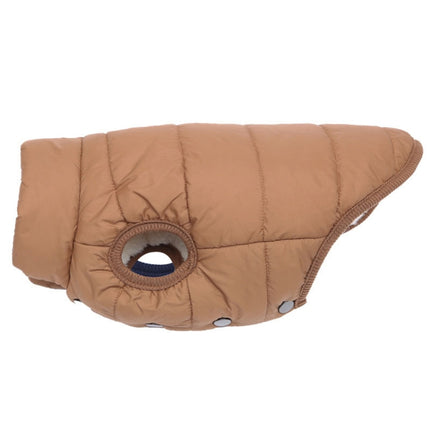 Winter Pet Coat Clothes for Dogs Winter Clothing Warm Dog Clothes, Size:XL(Coffee)-garmade.com