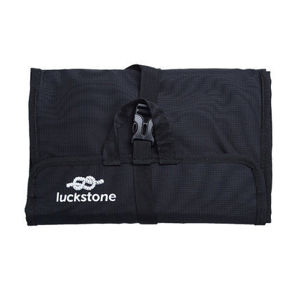 LUCKSTONE Outdoor Climbing Rope Hook Storage Bag Climbing Equipment Organizing Bag Tool Bag(Black)-garmade.com