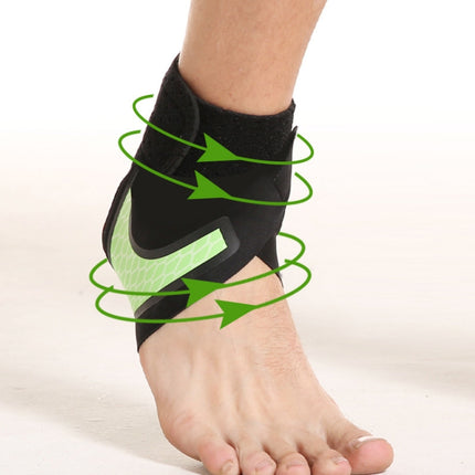 Neoprene Sports Ankle Support Ankle Compression Fixed Support Protective Strap, Specification: Left Foot (Black)-garmade.com