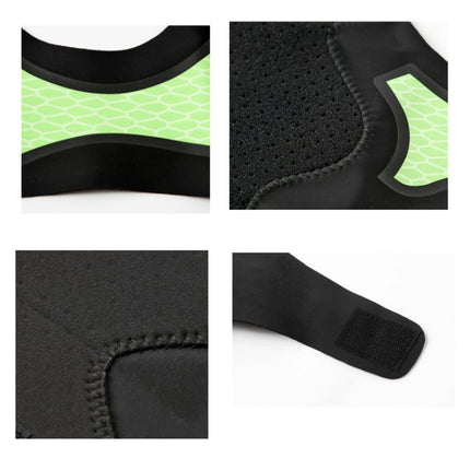 Neoprene Sports Ankle Support Ankle Compression Fixed Support Protective Strap, Specification: Right Foot (Black)-garmade.com