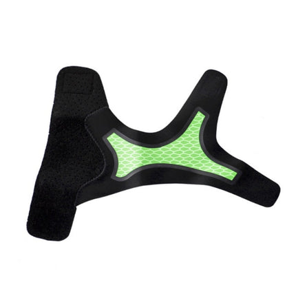 Neoprene Sports Ankle Support Ankle Compression Fixed Support Protective Strap, Specification: Right Foot (Green)-garmade.com