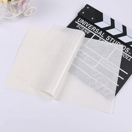 2 Packs Cake Greaseproof Paper Baking Packaging Plate Paper Hamburger Paper, Colour: White English-garmade.com