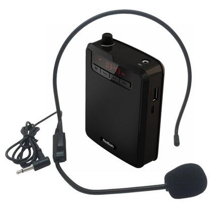 Rolton K300 Portable Voice Amplifier Supports FM Radio/MP3(Black)-garmade.com