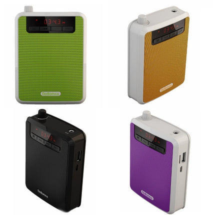 Rolton K300 Portable Voice Amplifier Supports FM Radio/MP3(Purple)-garmade.com
