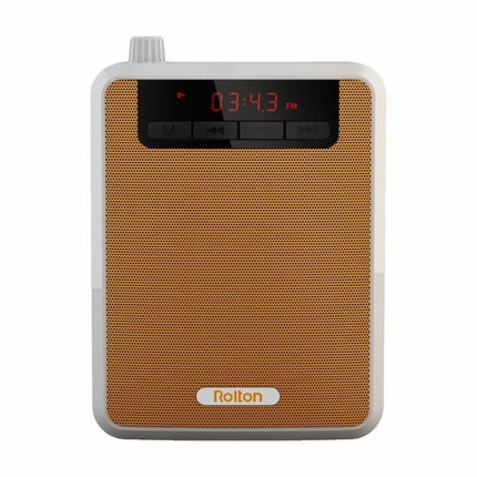 Rolton K300 Portable Voice Amplifier Supports FM Radio/MP3(Green)-garmade.com