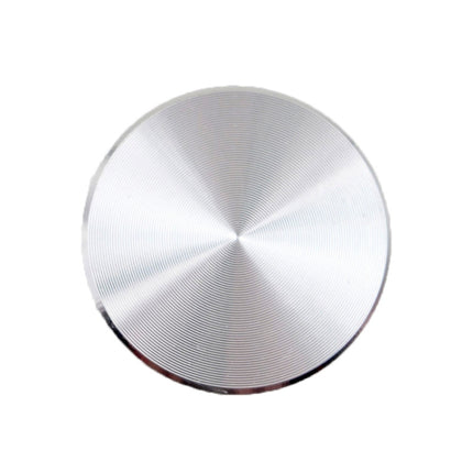 10 PCS CD Texture Aluminum Alloy Magnetic Sheet Magnetic Patch Set For Car Phone Holder, With Alcohol Cotton Sheet And Protective Film(Silver)-garmade.com