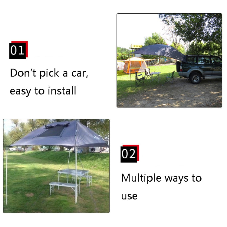 laduta car tent LADUTA Outdoor Self-Driving Tour Barbecue Camping Car Side Tent Car Ta – Garmade
