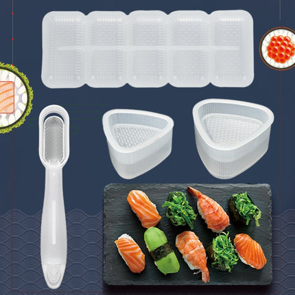 4 Sets Children Bento DIY Rice Ball Sushi Mold Set, Specification: Big Small Triangle-garmade.com