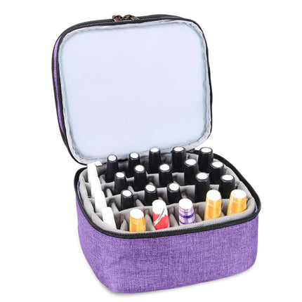 Sponge Liner Cosmetic Storage Box Portable Storage Box(Leaves)-garmade.com
