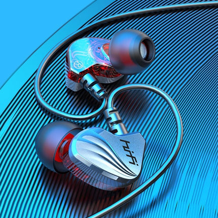 In-Ear Earphone Bass Mobile Phone Game Sports Wired Headset(Black)-garmade.com