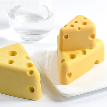 3 in 1 Cheese Mousse Cake Silicone Mold Pudding Cheese Cleansing Soap Mold Set-garmade.com