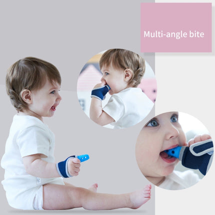 ZT001 Baby Silicone Molar Finger Cots Children Anti-Bite Hand Breathable Thumb Cots Teether Maternal And Baby Products(Red)-garmade.com