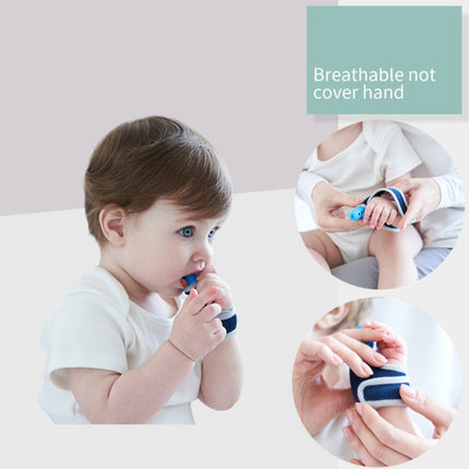 ZT001 Baby Silicone Molar Finger Cots Children Anti-Bite Hand Breathable Thumb Cots Teether Maternal And Baby Products(Red)-garmade.com