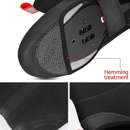 GIYO Bicycle Riding Shoes Cover Windproof And Waterproof Outdoor Riding Thick Shoe Cover, Size: S(GUXT-02H)-garmade.com