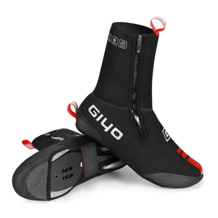 GIYO Bicycle Riding Shoes Cover Windproof And Waterproof Outdoor Riding Thick Shoe Cover, Size: XL(GUXT-02H)-garmade.com