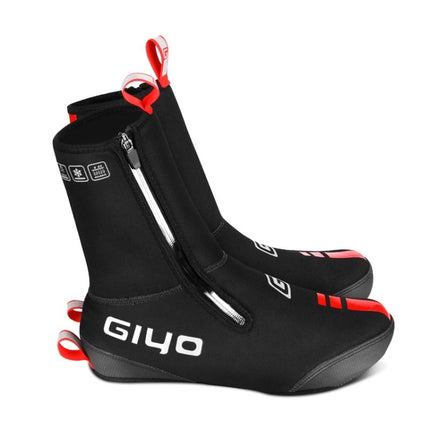 GIYO Bicycle Riding Shoes Cover Windproof And Waterproof Outdoor Riding Thick Shoe Cover, Size: XXL(GUXT-02H)-garmade.com