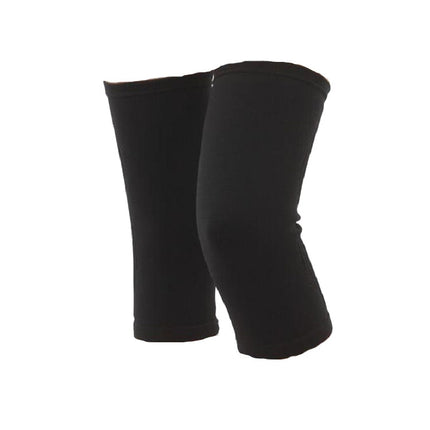 2 Pairs Thin Nylon Stockings Joint Warmth Sports Knee Pads, Specification: L (Black)-garmade.com