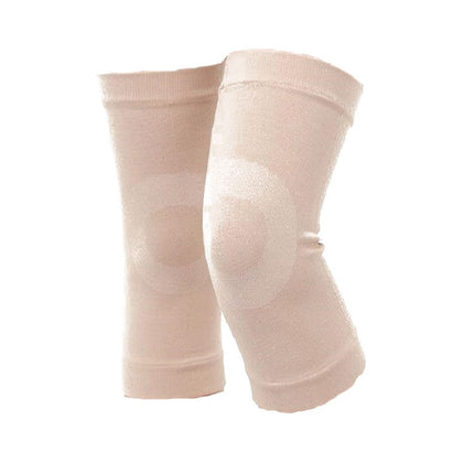 2 Pairs Thin Nylon Stockings Joint Warmth Sports Knee Pads, Specification: M (Skin Color)-garmade.com