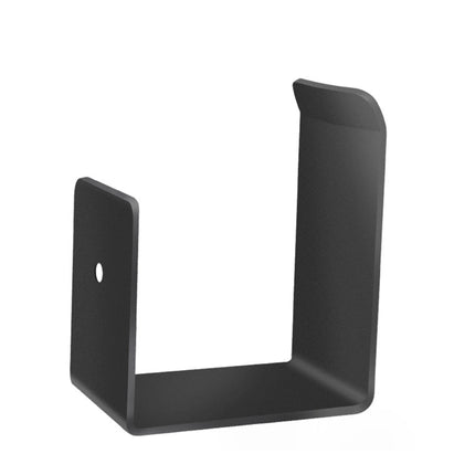 2 PCS Z5 All-Aluminum Alloy Headphone Holder Hanger Hook Wall Display Shelf(Black)-garmade.com