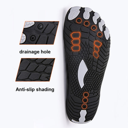 Outdoor Sports Hiking Shoes Antiskid Fishing Wading Shoes Lovers Beach Shoes, Size: 36(Dark Blue)-garmade.com