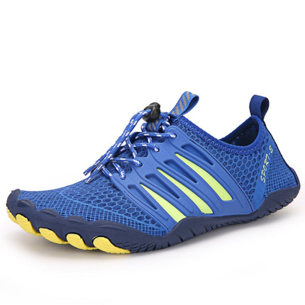 Outdoor Sports Hiking Shoes Antiskid Fishing Wading Shoes Lovers Beach Shoes, Size: 44(Sapphire)-garmade.com