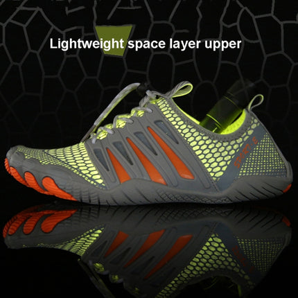 Outdoor Sports Hiking Shoes Antiskid Fishing Wading Shoes Lovers Beach Shoes, Size: 45(Sapphire)-garmade.com