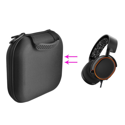 Dust-proof Shockproof Protective Case Bag For SteelSeries Arctis Ice 5(Black)-garmade.com