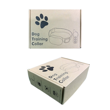 Remote Control Dog Training Device Bark Stopper Rechargeable Collar Waterproof Electric Shock Vibration Trainer, Specification: One for One-garmade.com