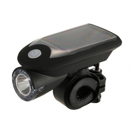Night Riding Bicycle Light Headlight USB Charging Riding Glare Flashlight(Black)-garmade.com