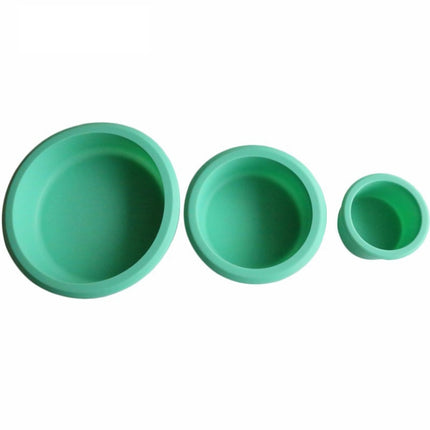 Three-Layer Round Cake Mold Silicone Baking Mold Pizza Cake Base-garmade.com