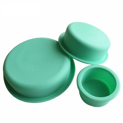 Three-Layer Round Cake Mold Silicone Baking Mold Pizza Cake Base-garmade.com