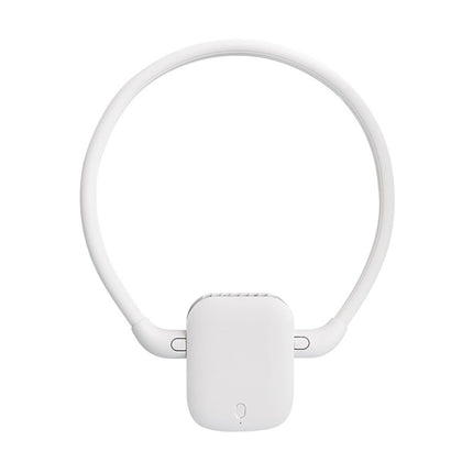 G1 USB Portable Sports Hanging Neck Fan(White)-garmade.com