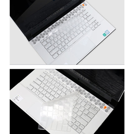 T19802 Computer Keyboard Film Gaming Notebook TPU Protective Film for Dell ALIENWARE M15-R2-garmade.com