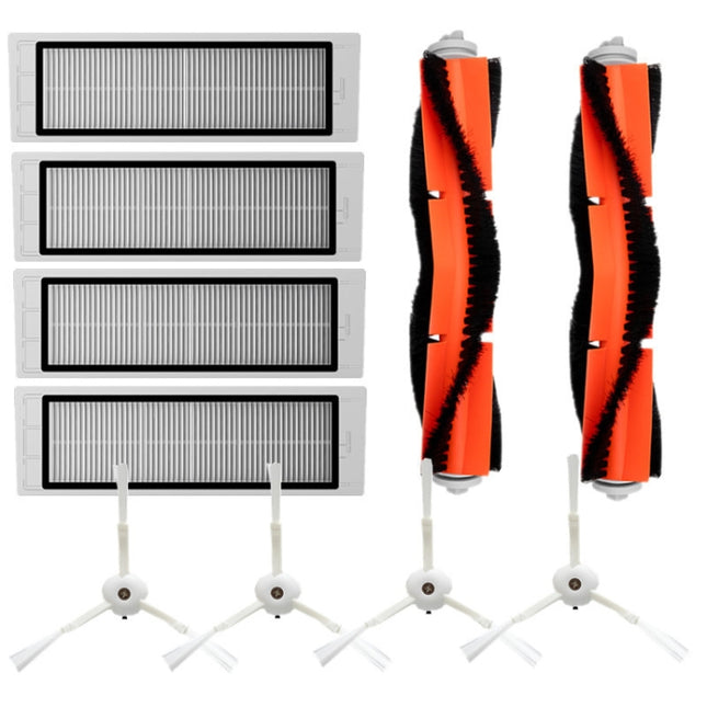 10 In 1 Robot Sweeping Brush + Side Brush + Filter for Xiaomi / Stone Generation / Second Generation-garmade.com