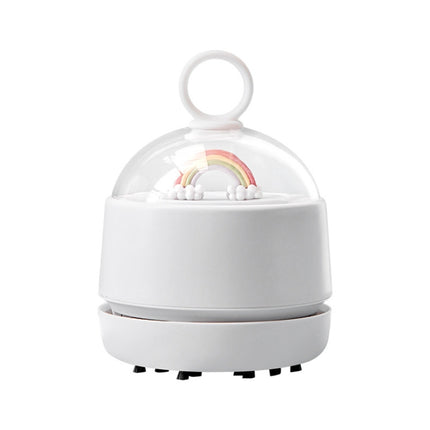 X1 Mini USB Handheld Wireless Desktop Vacuum Cleaner(White)-garmade.com