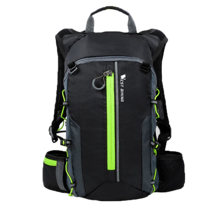 WEST BIKING Mountain Bike Riding Backpack Outdoor Lightweight Travel Bag(Green)-garmade.com