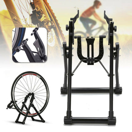 Bicycle Accessories Bicycle Adjustment Ring Table Bicycle Tool Wheel Set Adjustment Table(Silver Gray)-garmade.com