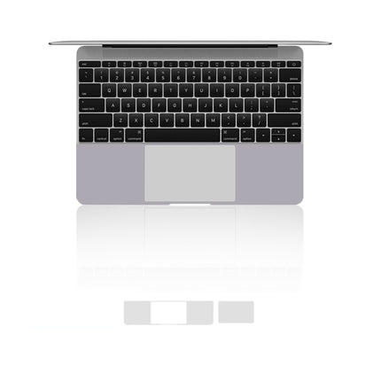 JRC 2 in 1 Laptop Palm Rest Sticker + Touchpad Film Set For MacBook Pro 16 inch A2141 (with Touch Bar)(Silver)-garmade.com