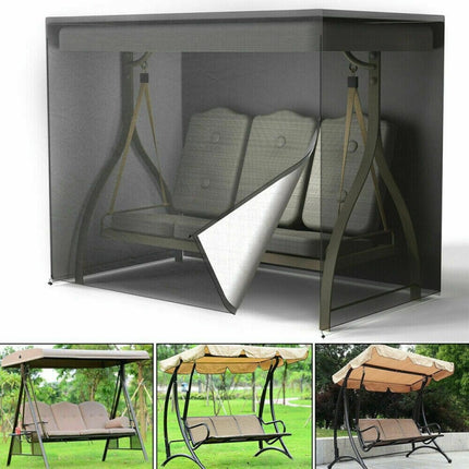Outdoor Garden Rocking Chair Cover Courtyard Waterproof Swing Cover Dust Cover, Size: 220x125x170cm-garmade.com