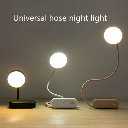 LN1 Universal Tube LED Night Light Student Eye Protection Bedside USB Foldable Reading Light(Green)-garmade.com