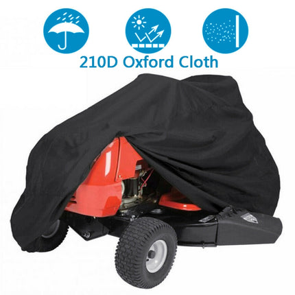 Shovel Lawn Mower Cover UV Fallen Leaves Protection Cover, Size: 182x111x116cm-garmade.com