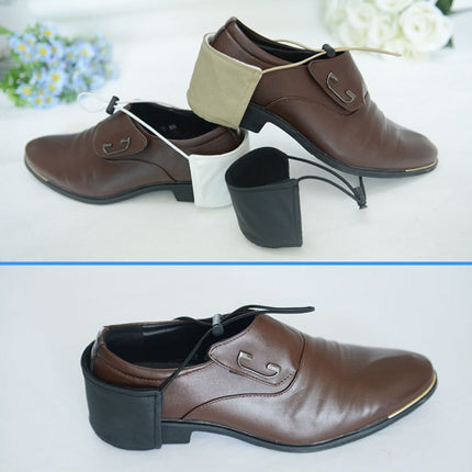2 PCS Driving Wear-Resistant Heel Protective Cover Flat Heel Stick Anti-Wear Shoe Cover(Black)-garmade.com