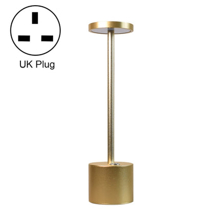 JB-TD003 I-Shaped Table Lamp Creative Decoration Retro Dining Room Bar Table Lamp, Specification: UK Plug(Champagne Gold)-garmade.com