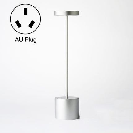 JB-TD003 I-Shaped Table Lamp Creative Decoration Retro Dining Room Bar Table Lamp, Specification: AU Plug(Silver)-garmade.com